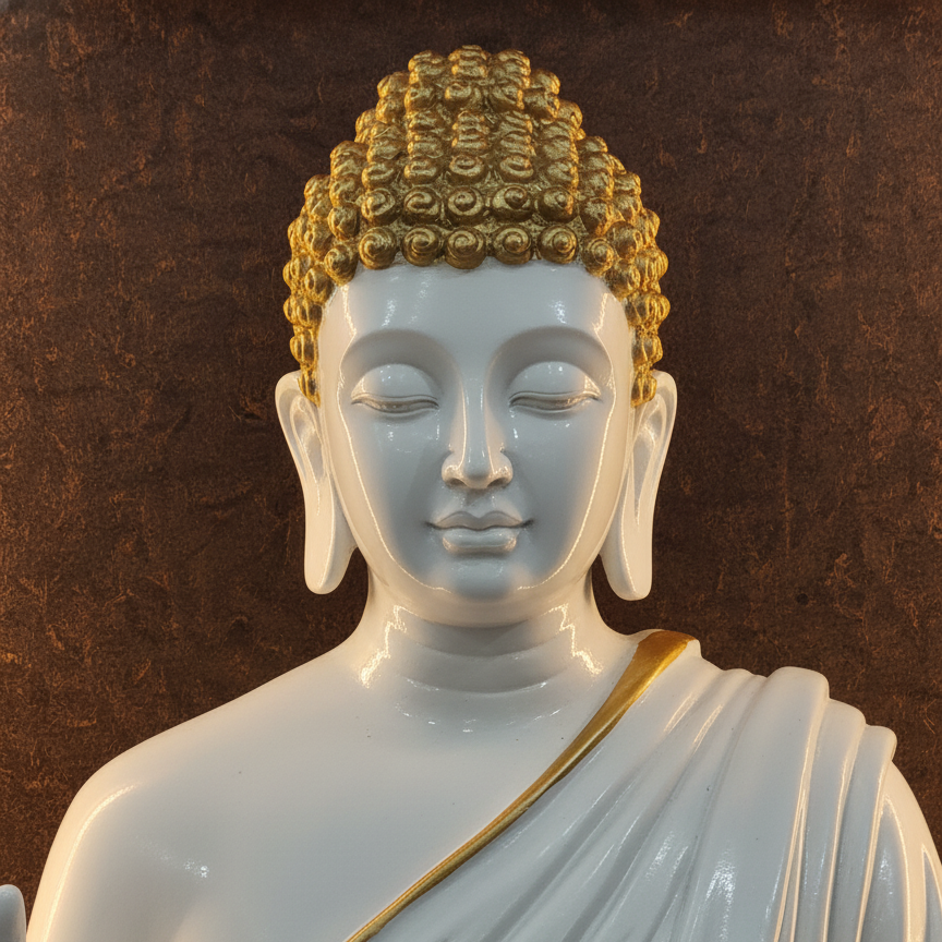 Tranquil Big Buddha - 2.5 Feet ( Approx)