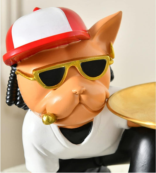 GoldChain Guardian -Hip Hop Dog