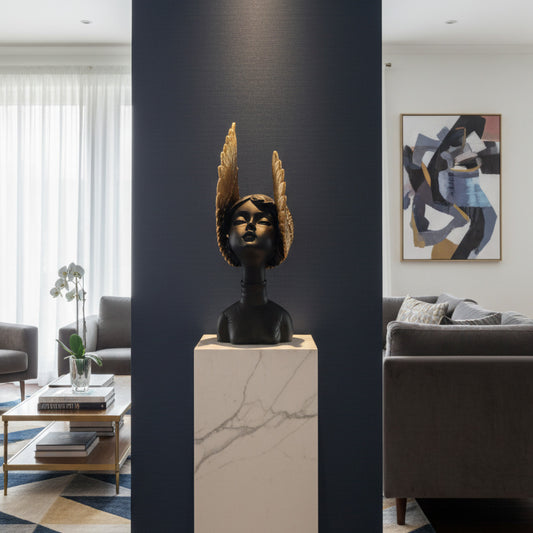 Winged Lady Showpiece Statue