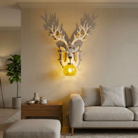 Large 2 ft Deer Wall Lamp – Premium Living Room Upgrade