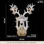 Large 2 ft Deer Wall Lamp – Premium Living Room Upgrade