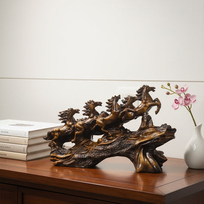 The Seven Sentinels- 7 horses Sculpture