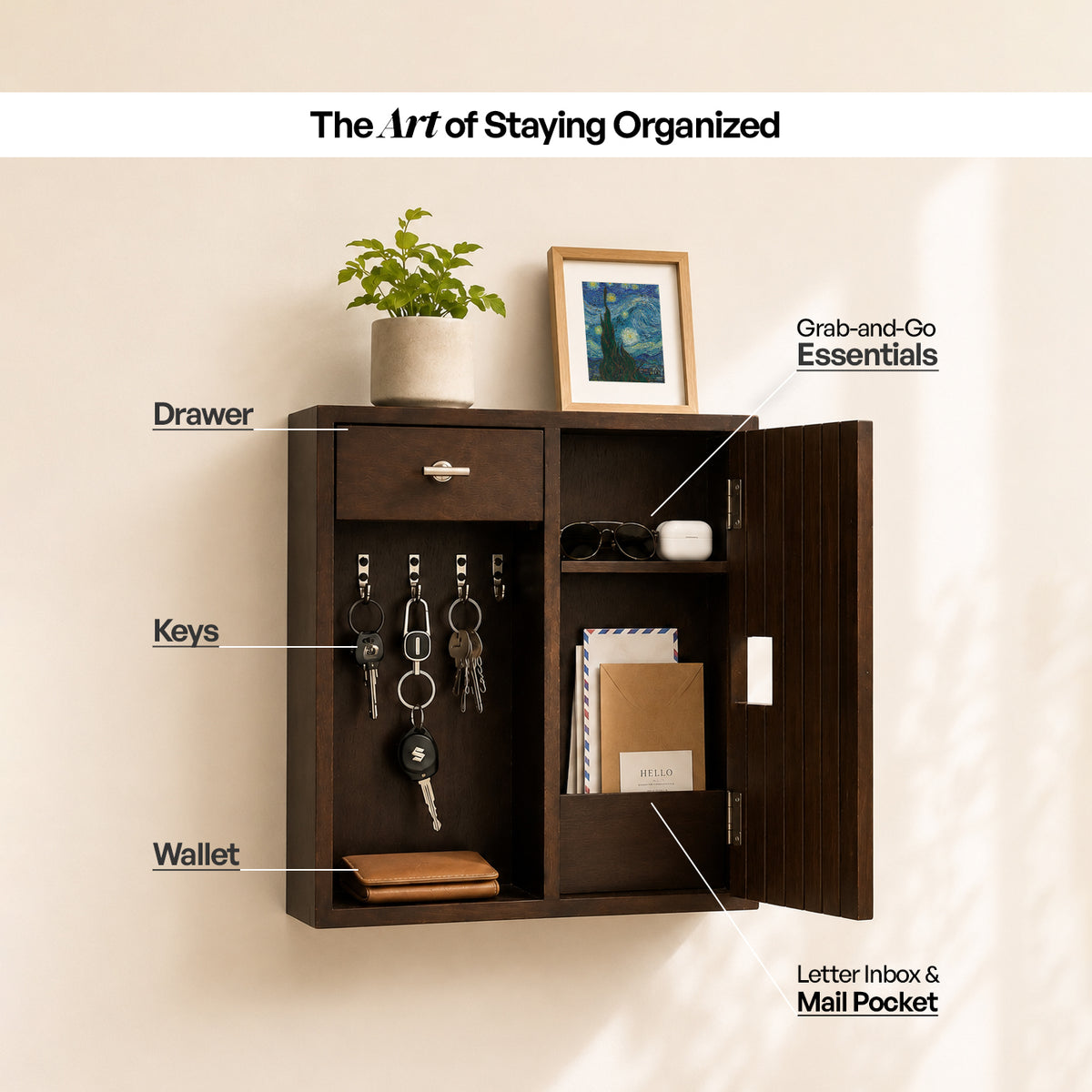 Signature Entryway Organizer