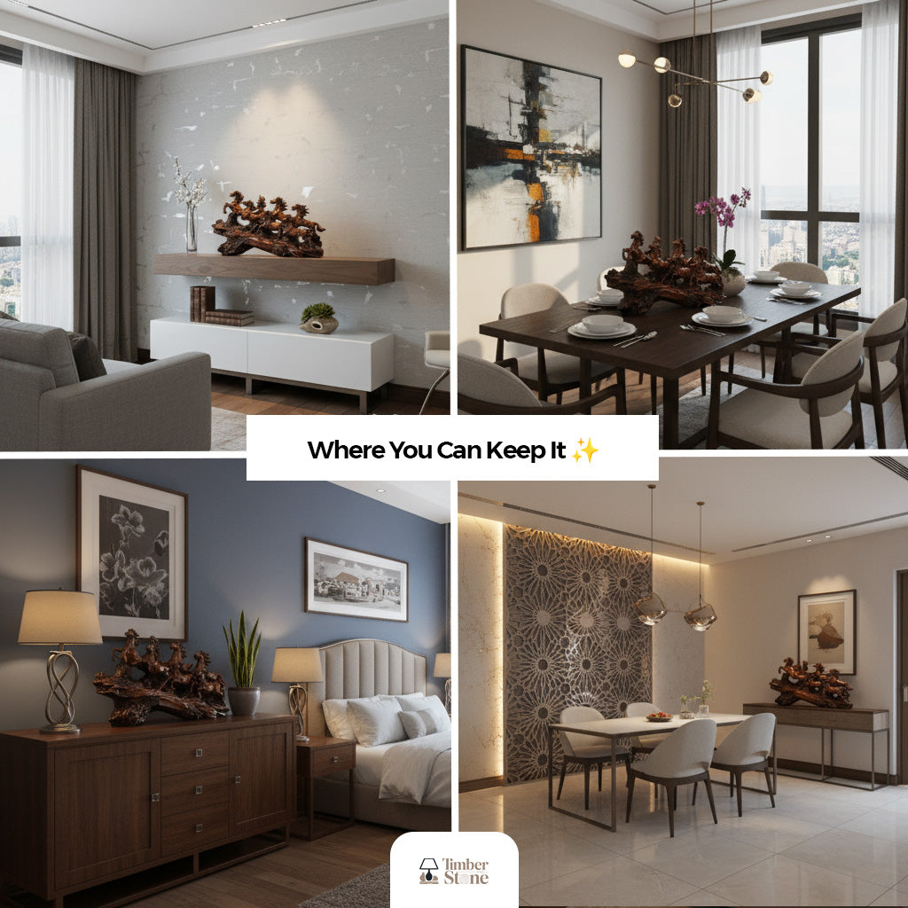 The Seven Sentinels- BIG 7 horses Sculpture