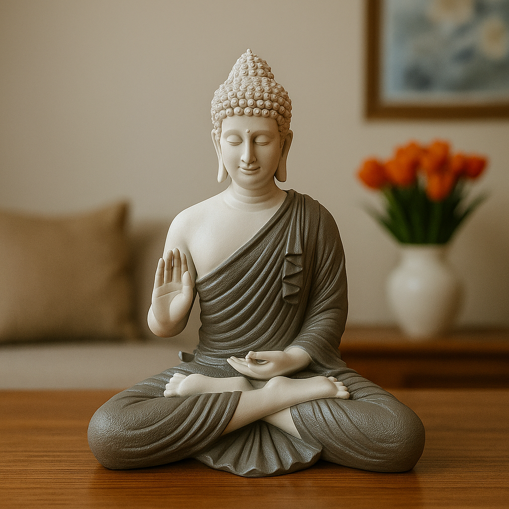 Tranquil 1.5 Ft Buddha Statue – The Statement Piece That Completes Your Space
