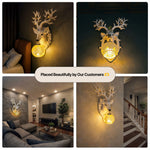 Large 2 ft Deer Wall Lamp – Premium Living Room Upgrade