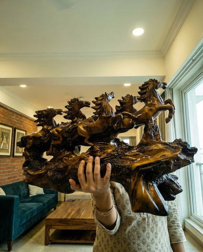 The Seven Sentinels- BIG 7 horses Sculpture