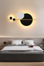 The Luxe Circle -Wall Art Lamp