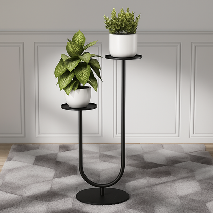 Modern Curve Plant Stand Frame
