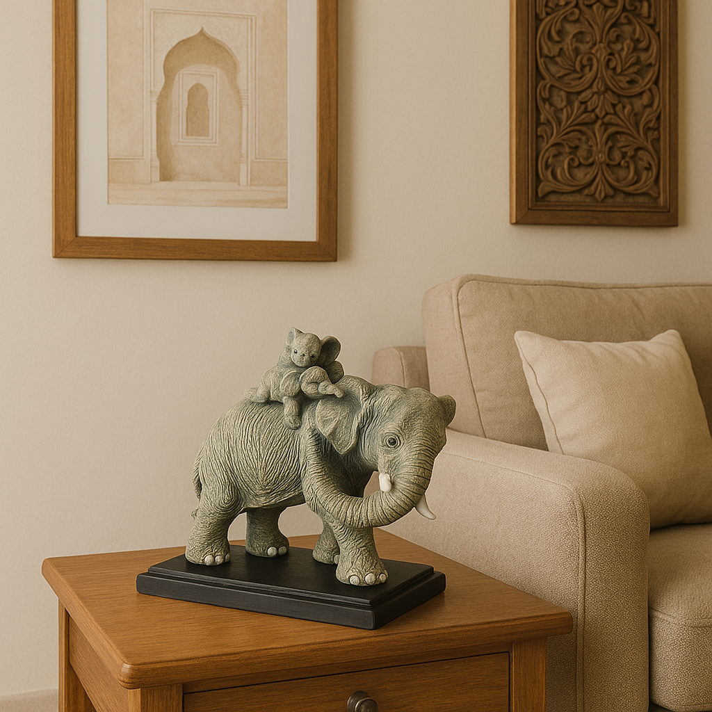 Animal Bond Mother Baby Sculpture