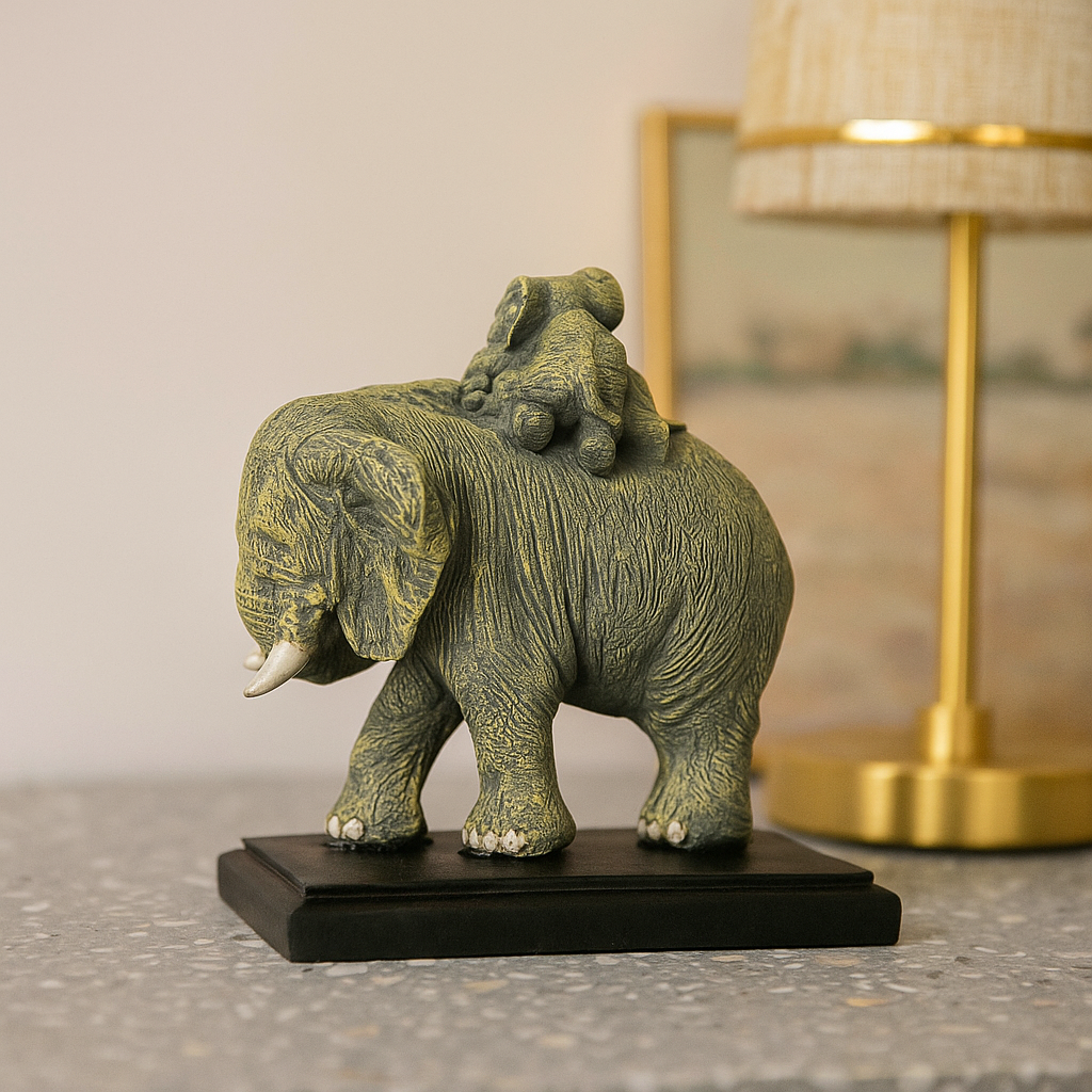 Animal Bond Mother Baby Sculpture