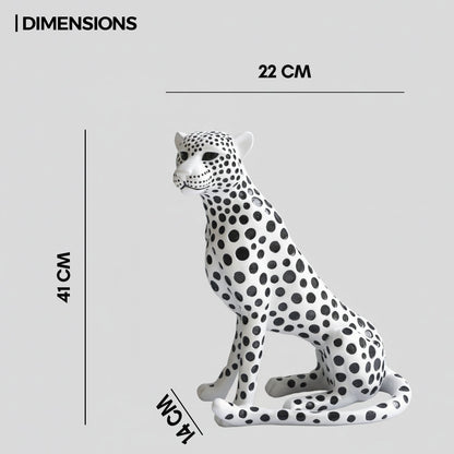 Aura of Prestige – Cheetah Sculpture (Approx 1.4 ft)