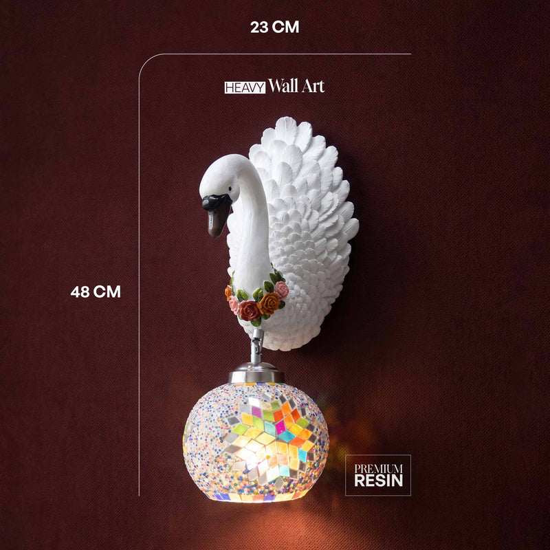 The Elysian Swan Lamp