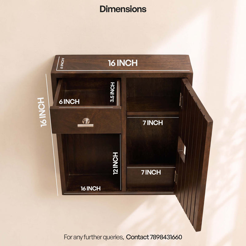 The Teak Wood Arrival Console  - Style Your Entry. Simplify Your Routine