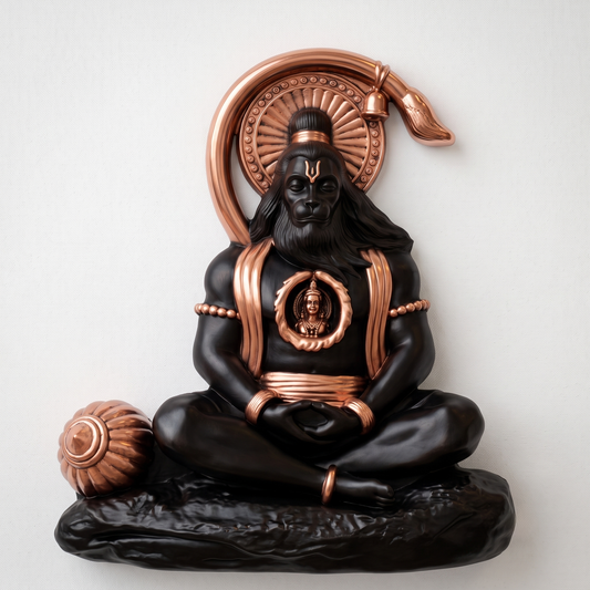 Monolith - Hanuman Ji -Inspired Relief 3D Wall Art