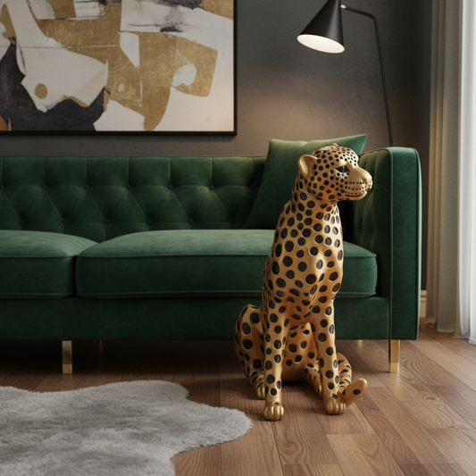 Eternal Cheetah – Symbol of Timeless Strength - 2 Feet Tall