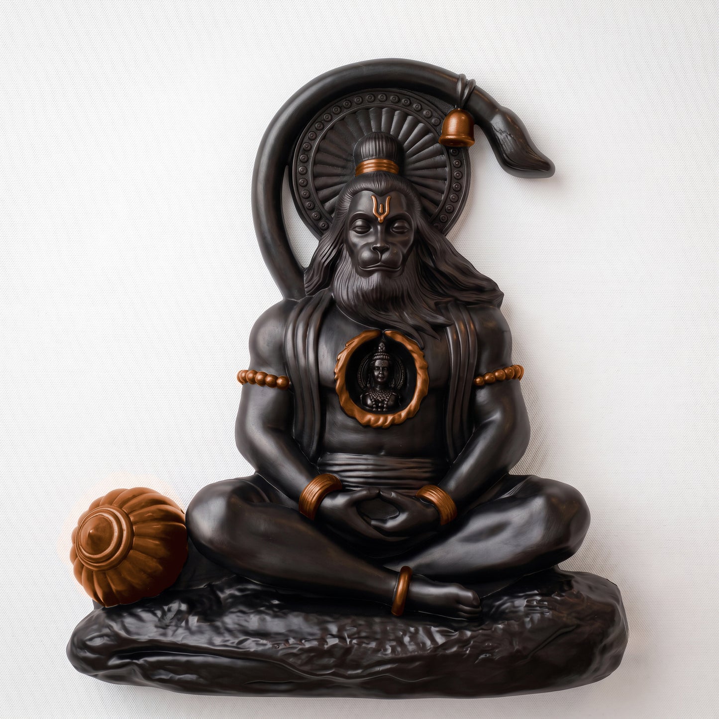 Monolith - Hanuman Ji -Inspired Relief 3D Wall Art