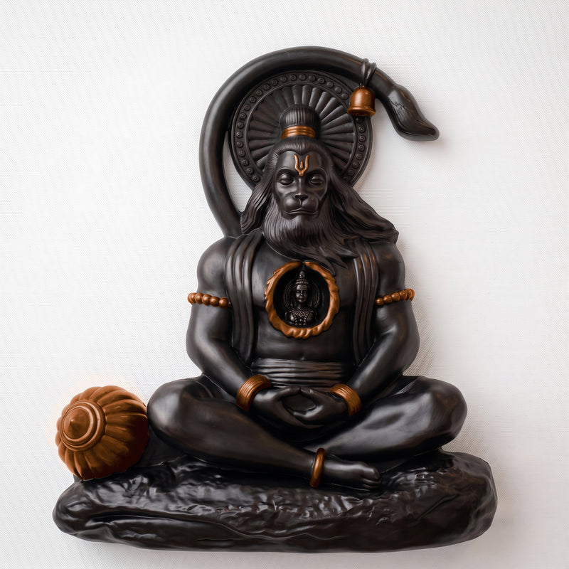 Monolith - Hanuman Ji -Inspired Relief 3D Wall Art
