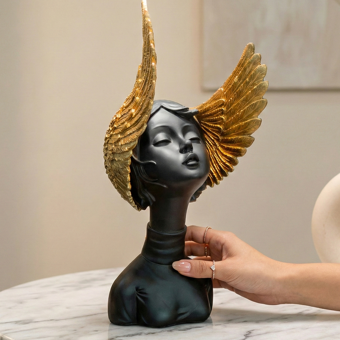 Winged Lady Decor – Instantly Elevates Your Living Room Aesthetic