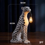 Midnight Cheetah Lamp