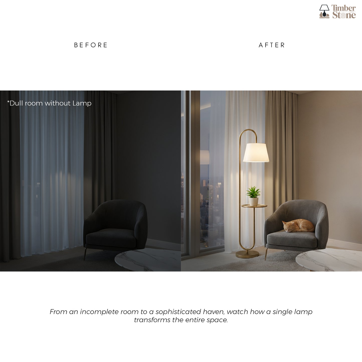 Royal Floor Lamp – Antique Look