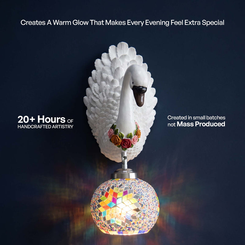 The Elysian Swan Lamp