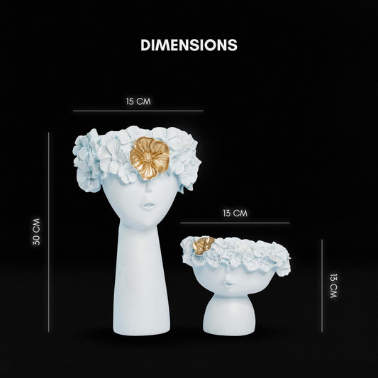 Blooming Crown Planter -Tiara Vase