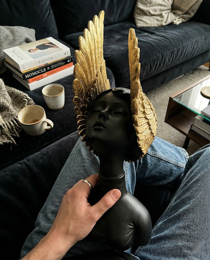 Winged Lady Decor – Instantly Elevates Your Living Room Aesthetic