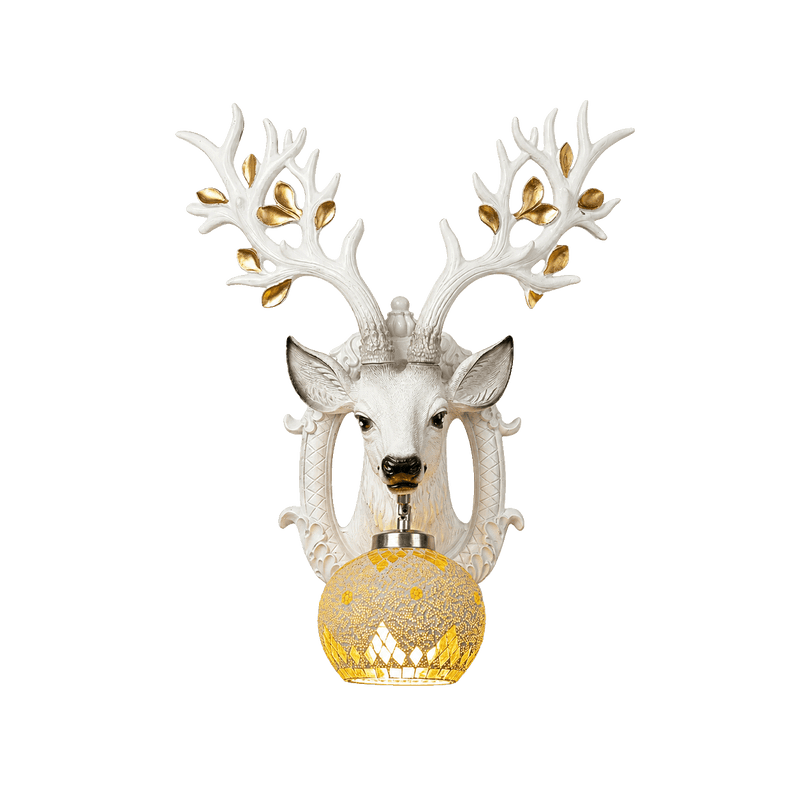 Large 2 ft Deer Wall Lamp – Premium Living Room Upgrade