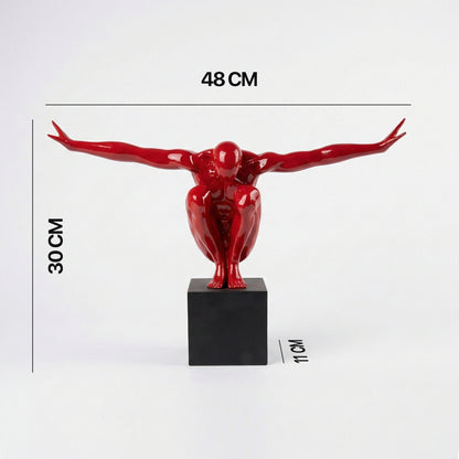 Gymnast Sculpture (1 Ft)