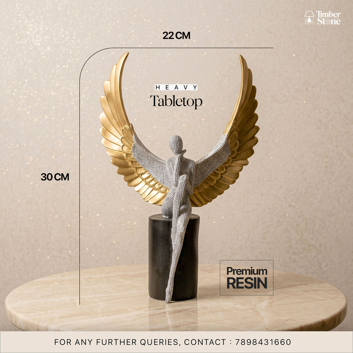Aurelia Wings – Tabletop Statement for an Instantly Premium Setup