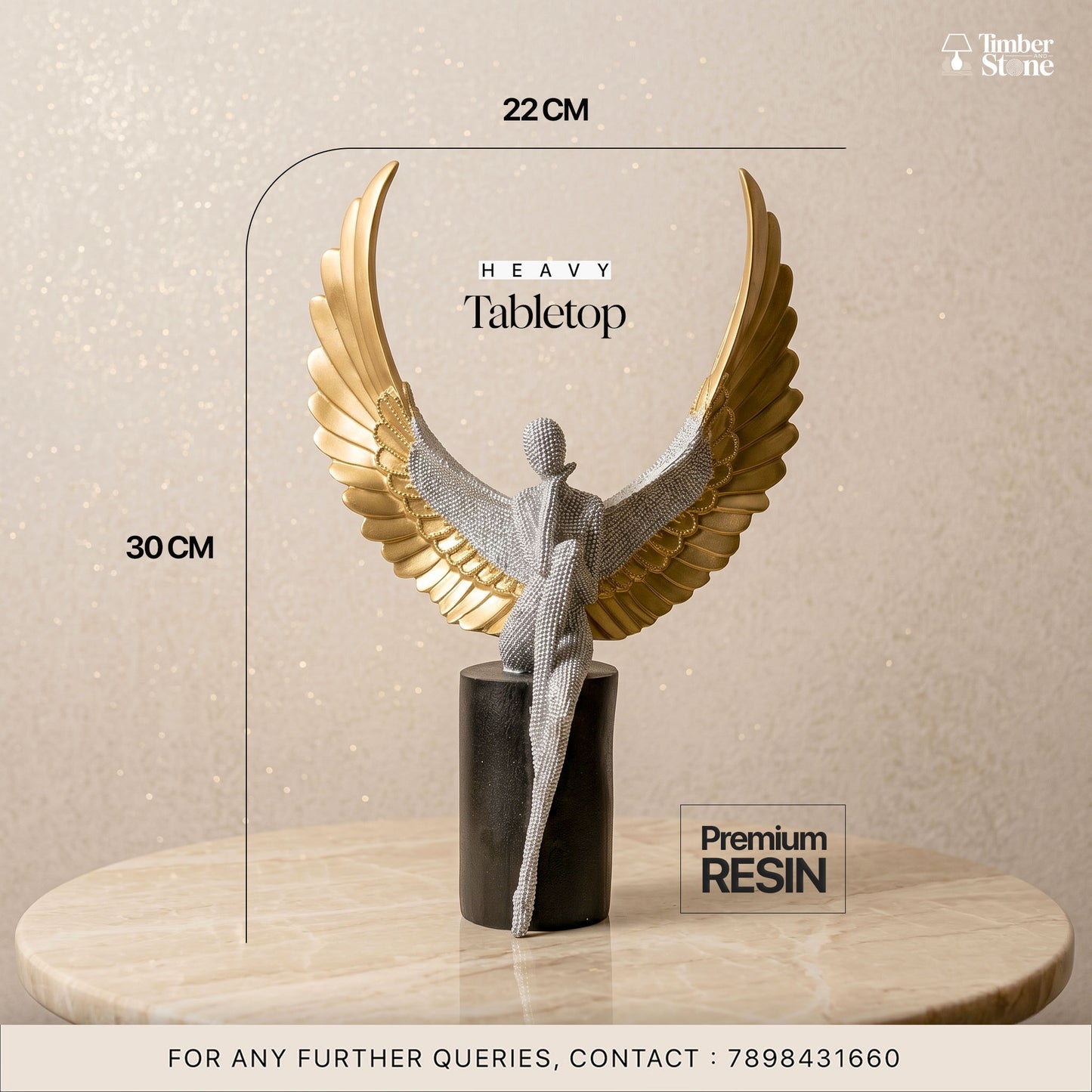 Aurelia Wings – Tabletop Statement for an Instantly Premium Setup