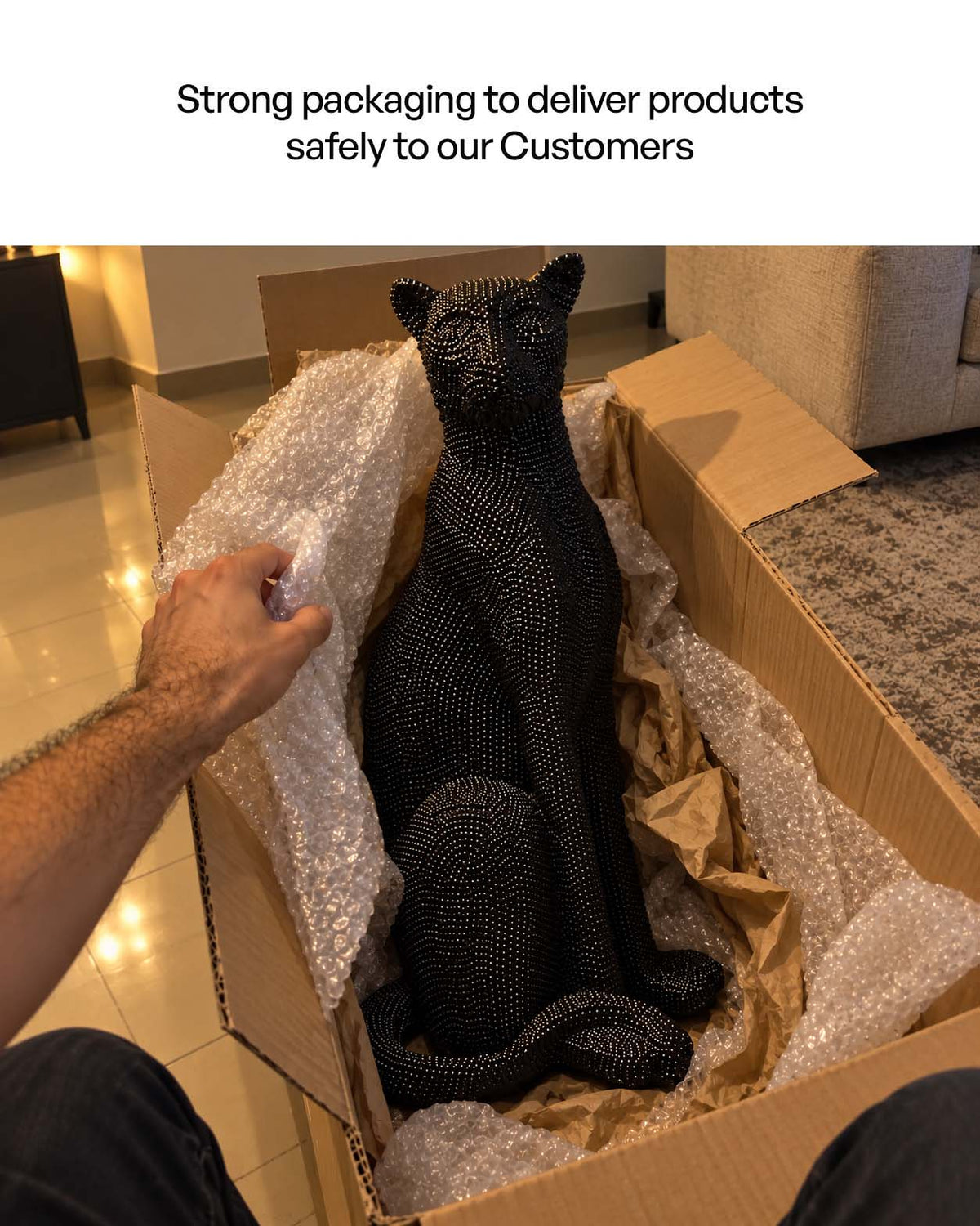 Midnight Panther 2.5 Ft — The Piece That Changes How Your Home Feels