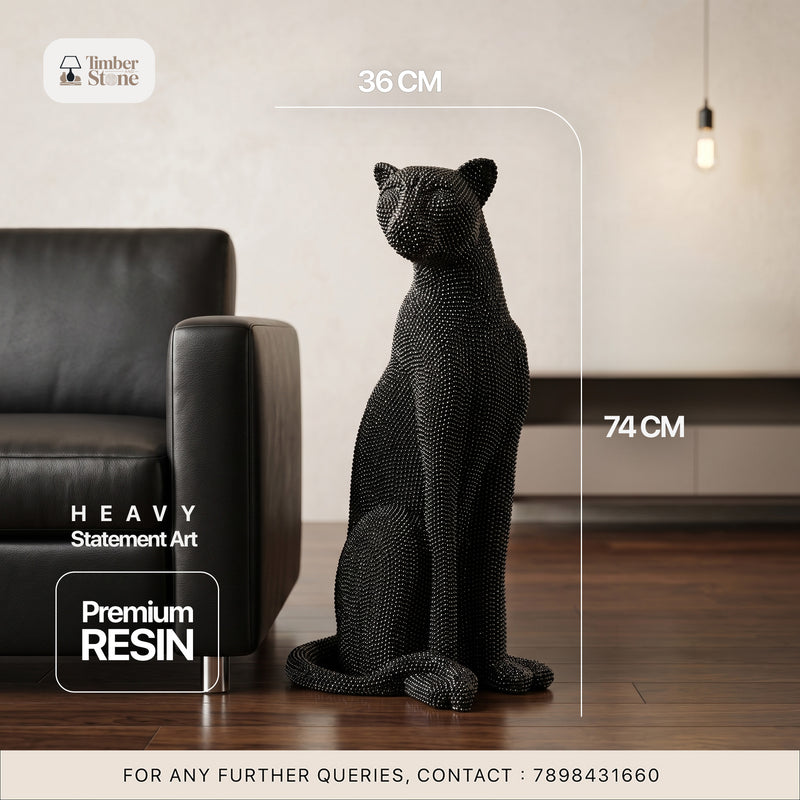 Midnight Panther 2.5 Ft — The Piece That Changes How Your Home Feels