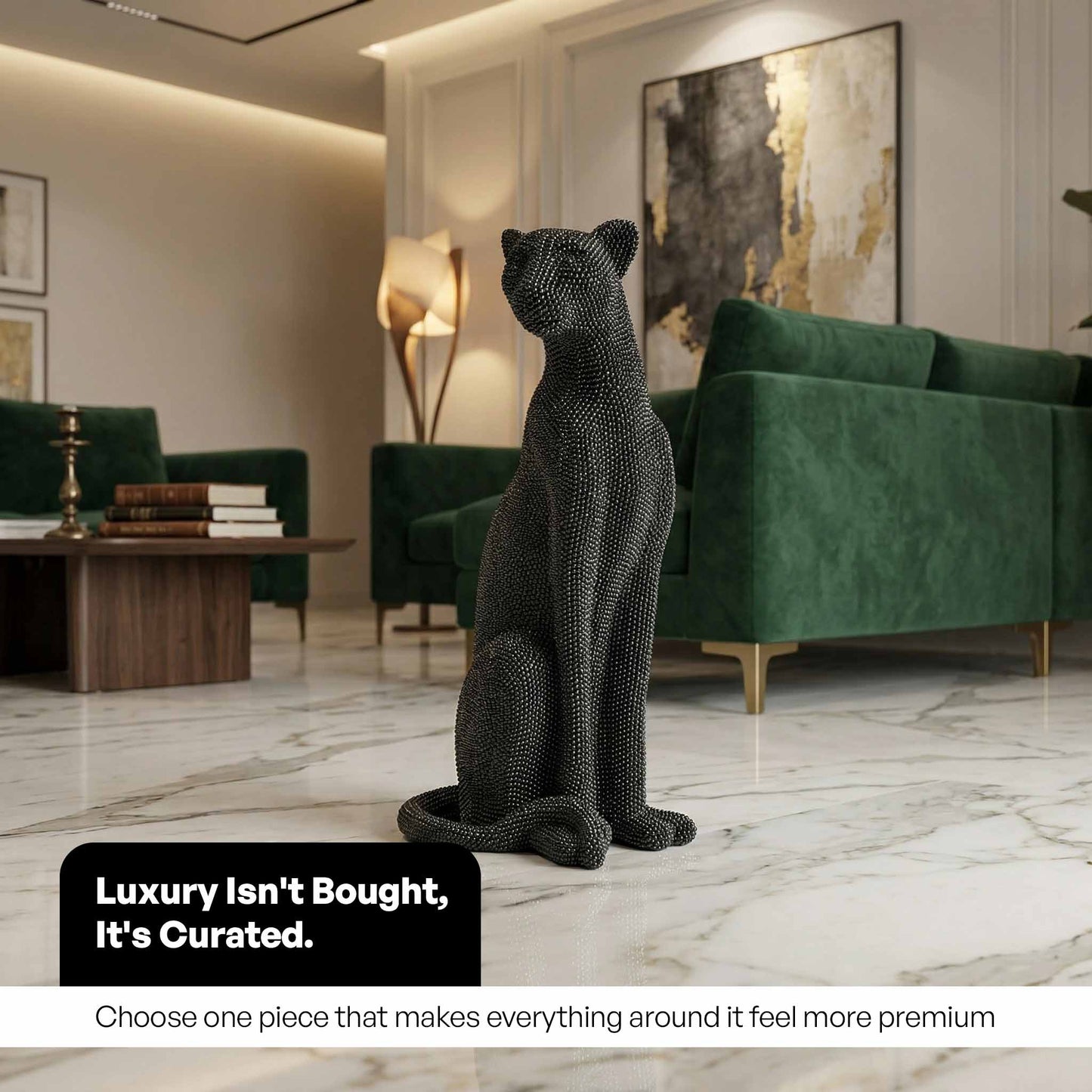Midnight Panther 2.5 Ft — The Piece That Changes How Your Home Feels