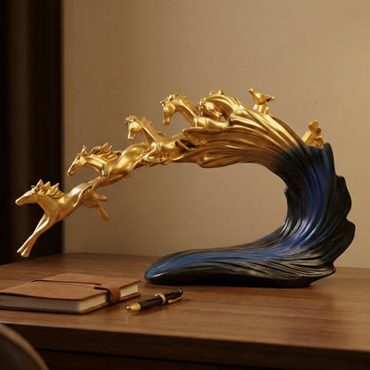 Waves of Pegasus – Symbol of Power, Luck & Motion