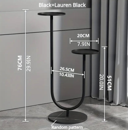 Modern Curve Plant Stand Frame