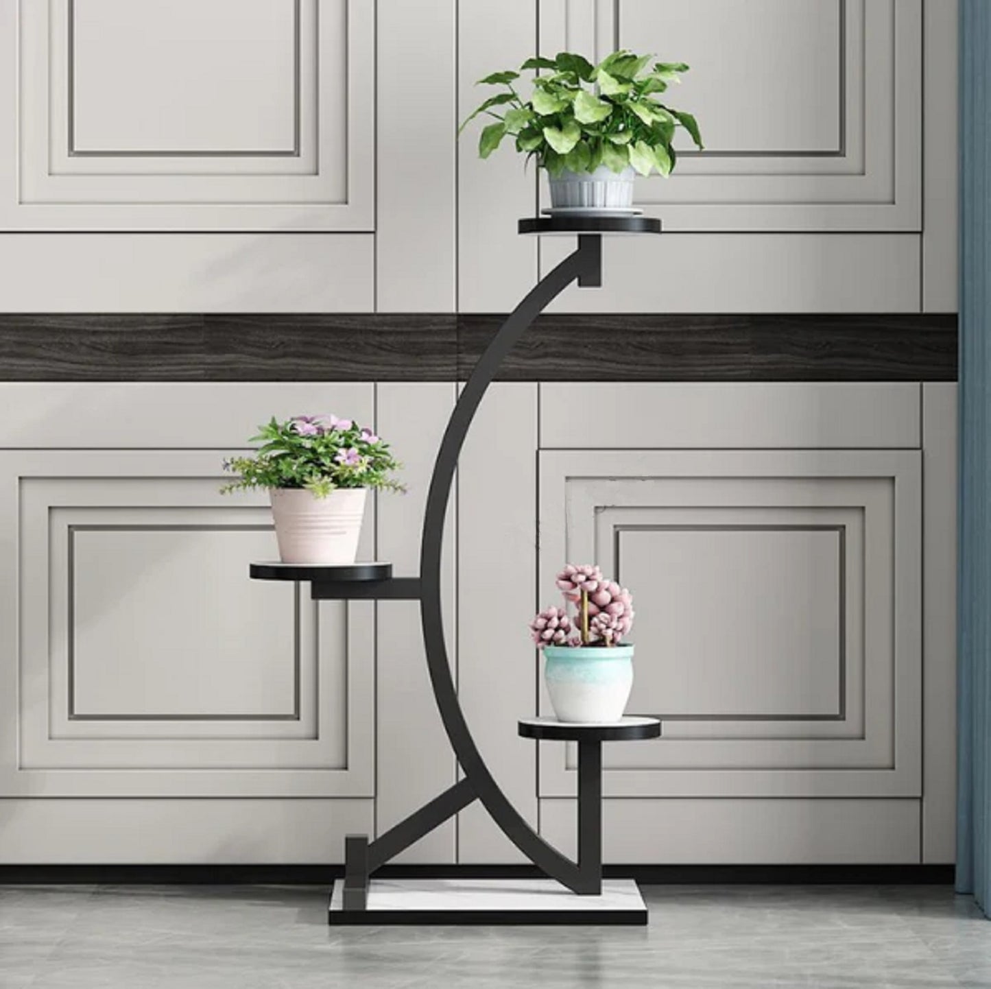 Minimalist Square Bloom Holder Stand