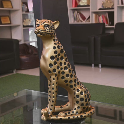 Aura of Prestige – Cheetah Sculpture (Approx 1.4 ft)