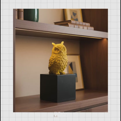 Wise Owl Guardian of Good Fortune - Symbol of Fortune & Protection for Indian Homes