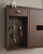 The Teak Wood Arrival Console  - Style Your Entry. Simplify Your Routine