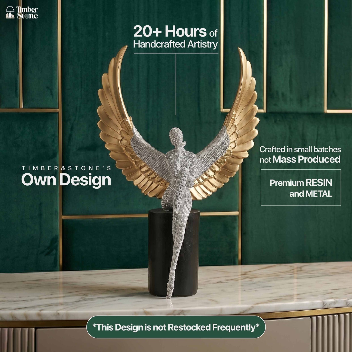 Aurelia Wings – Tabletop Statement for an Instantly Premium Setup