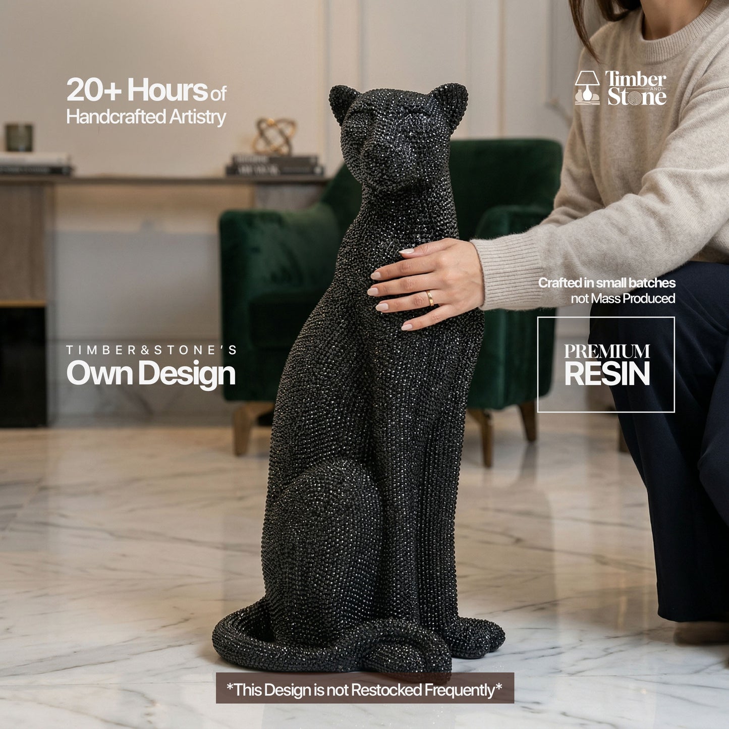 Midnight Panther 2.5 Ft — The Piece That Changes How Your Home Feels