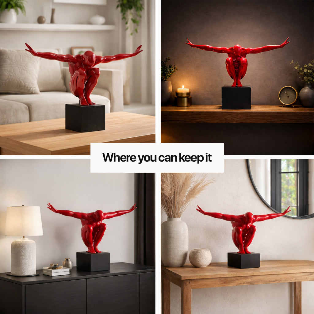Gymnast Sculpture (1 Ft)